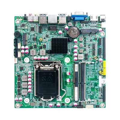 OEM ODM Desktop CPU Solution ITX Motherboard I7-7th Gen  2xDDR4 Memory 64GB