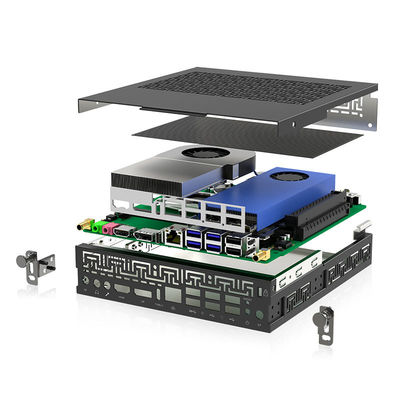 Interaktif White Board Windows OPS Komputer GTX1050 Diskrit Kartu Grafis 3 HDMI Port